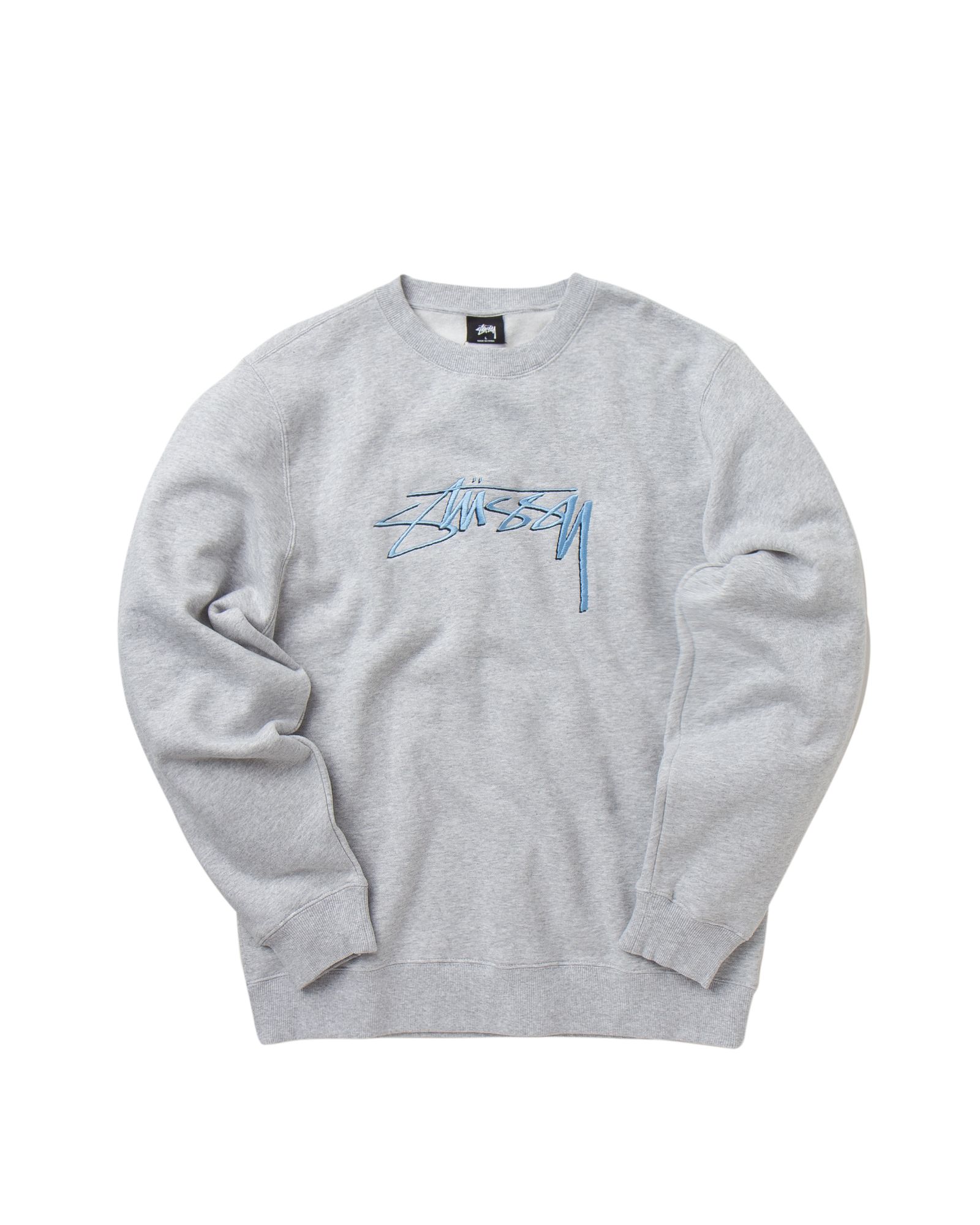 STUSSY SMOOTH STOCK APP. CREWNECK SWEATSHIRT