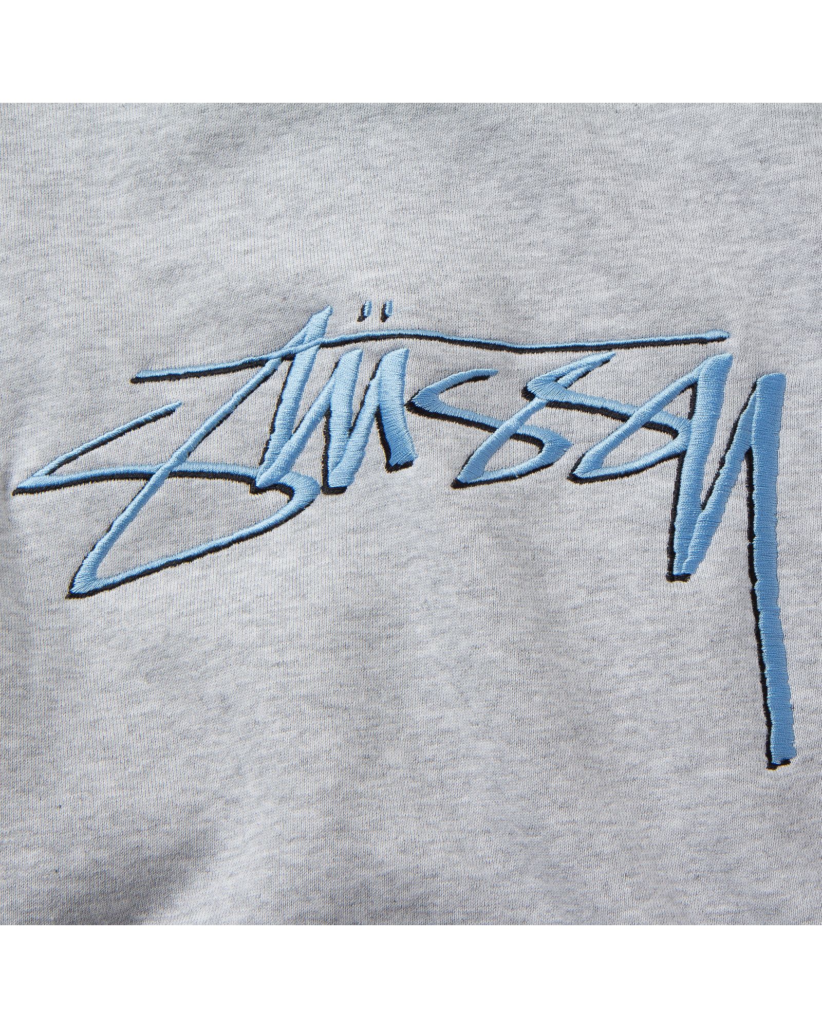 STUSSY SMOOTH STOCK APP. CREWNECK SWEATSHIRT