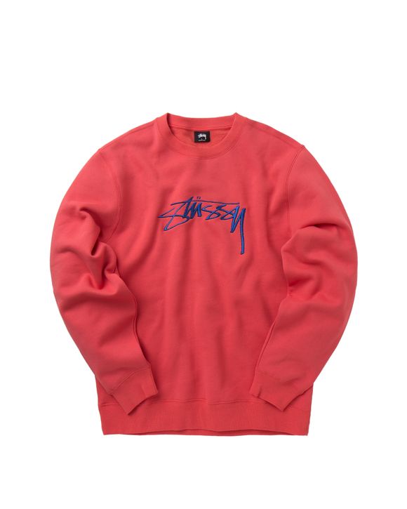 STUSSY SMOOTH STOCK APP. CREWNECK