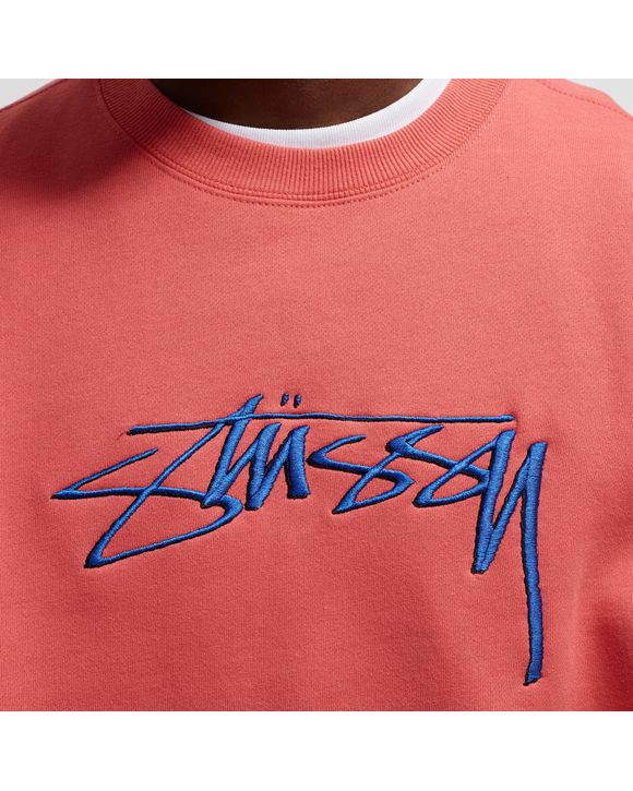 STUSSY SMOOTH STOCK APP. CREWNECK