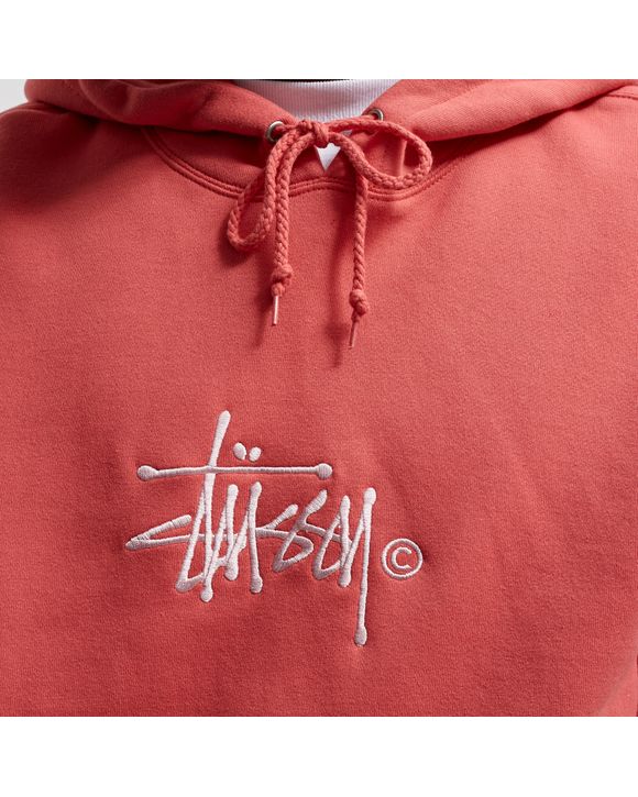 Stussy copyright applique online hoodie