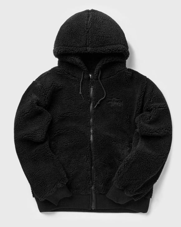 Stussy sherpa zip hoodie sale