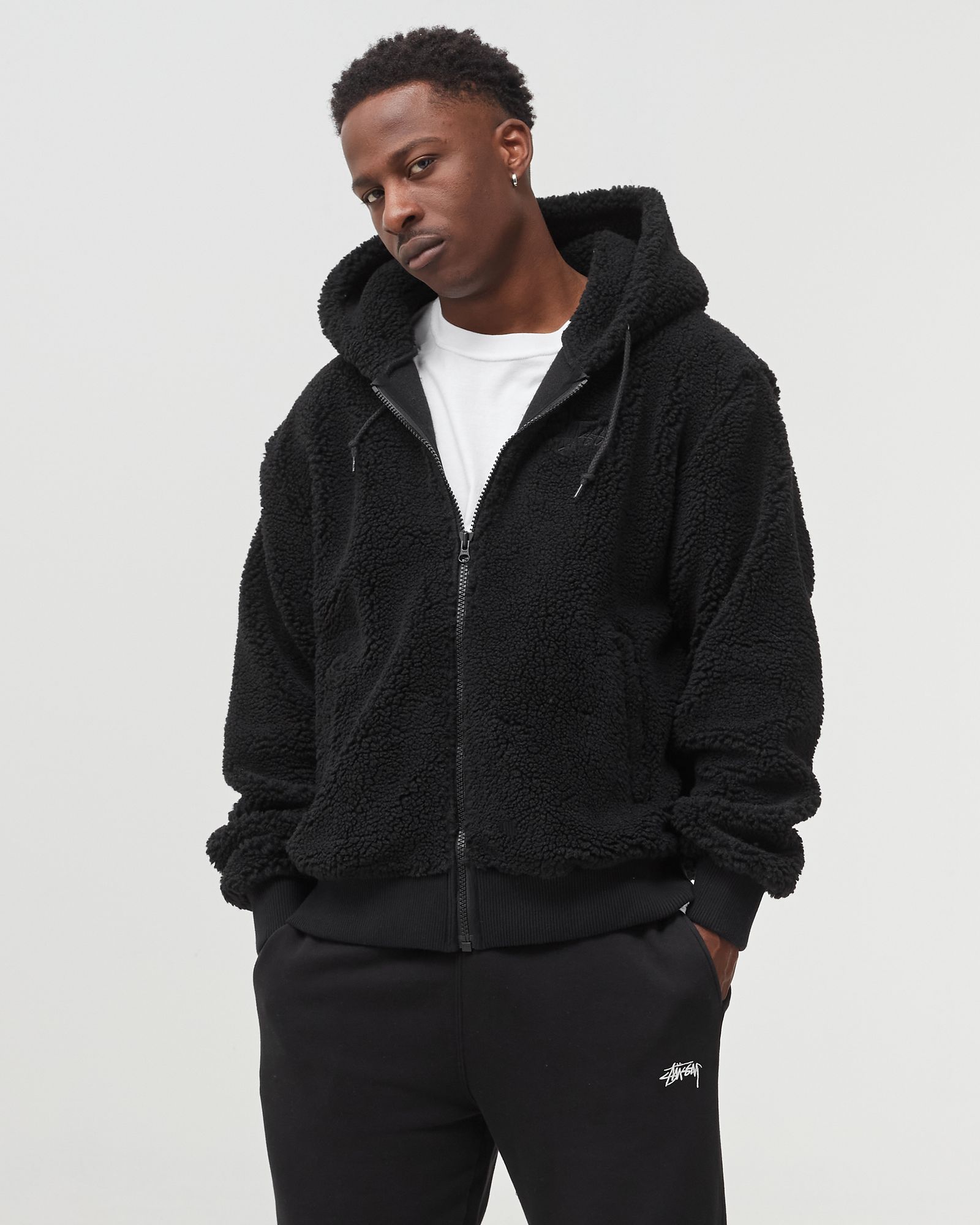 Sherpa Zip Hoodie