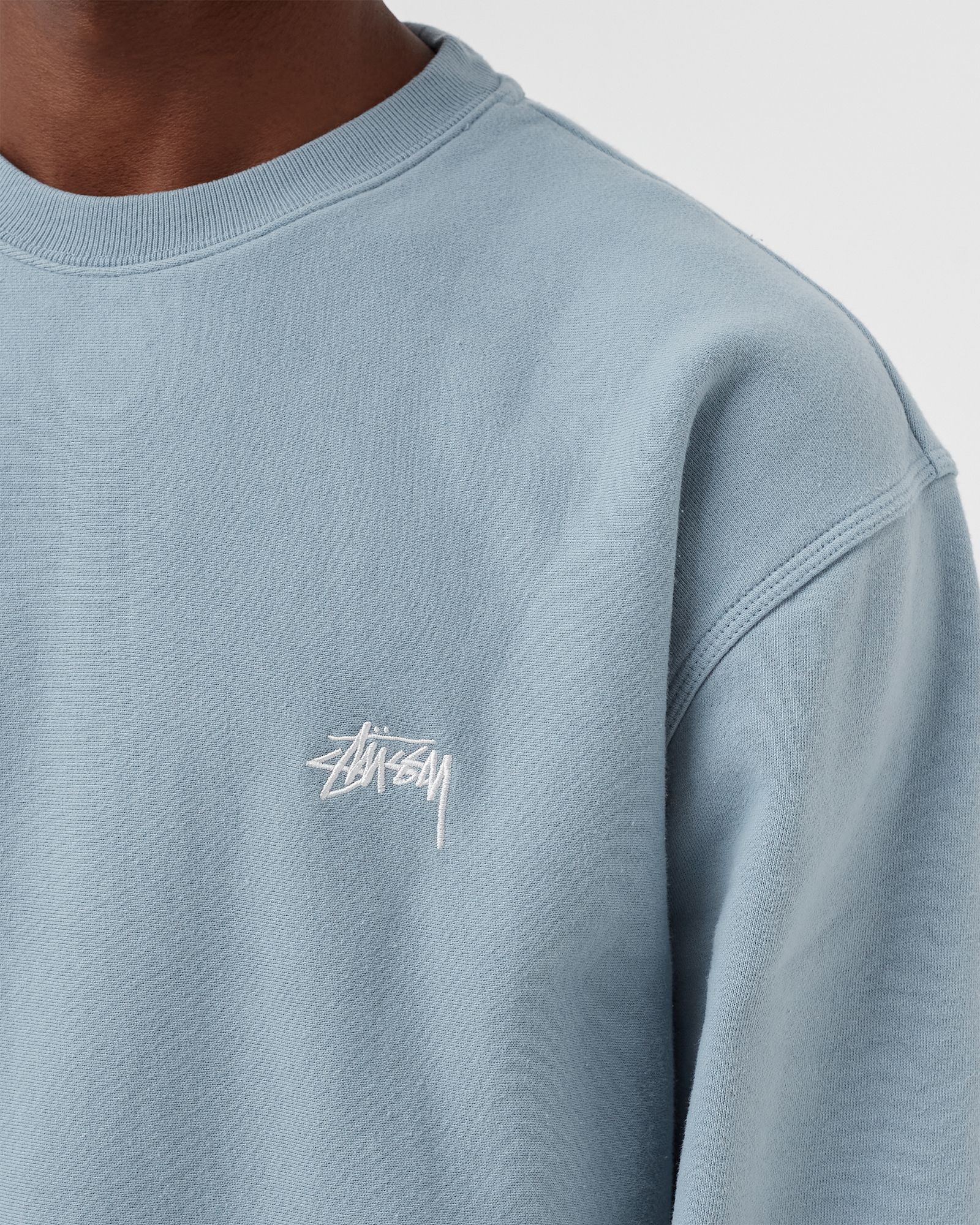 Stock Logo Crew Sweatshirt
