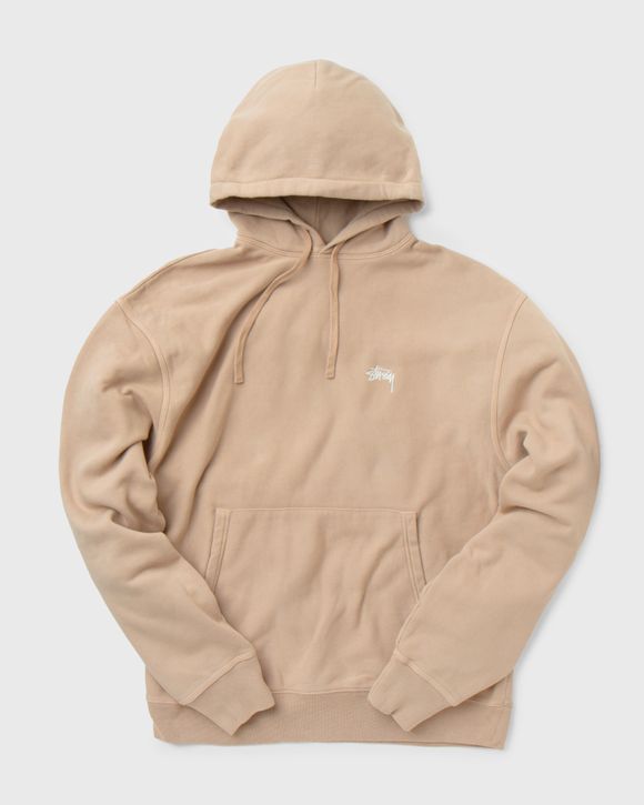 Stussy hot sale tan hoodie