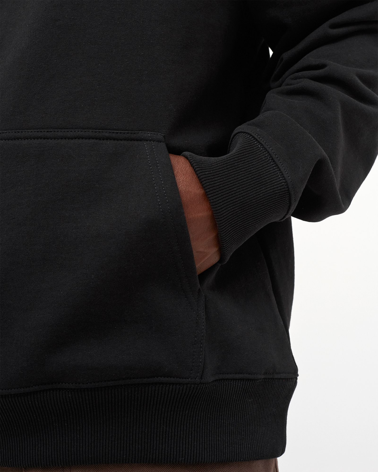 STUSSY COPYRIGHT EMBROIDERED HOODIE