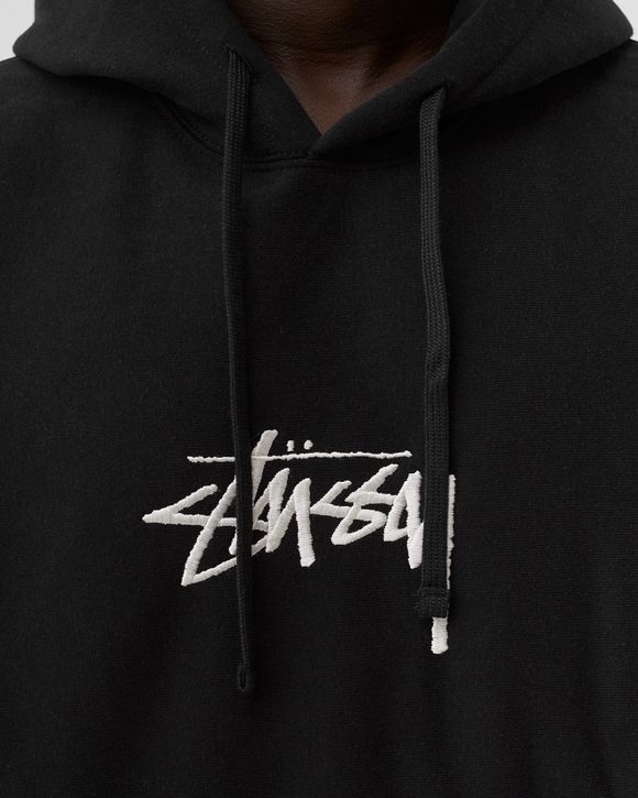 Stussy Stock Logo App. Hood Black | BSTN Store