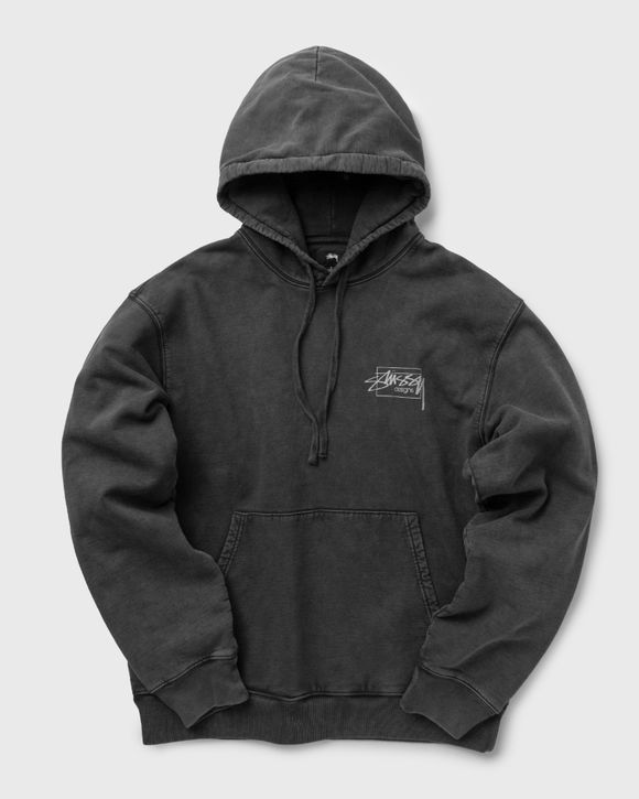 Stussy Dyed Stussy Designs Hood Black - black