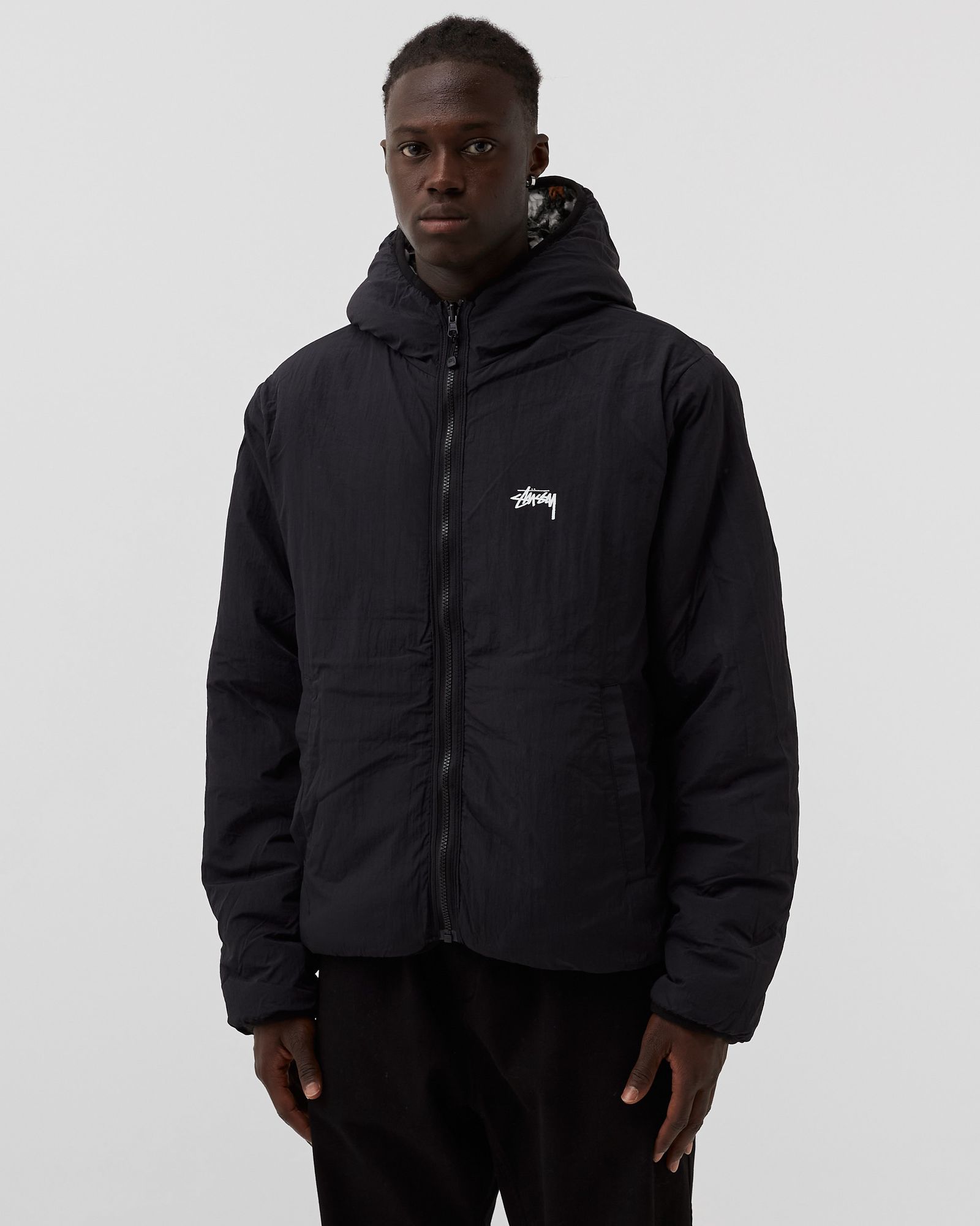 Pattern Sherpa Jacket