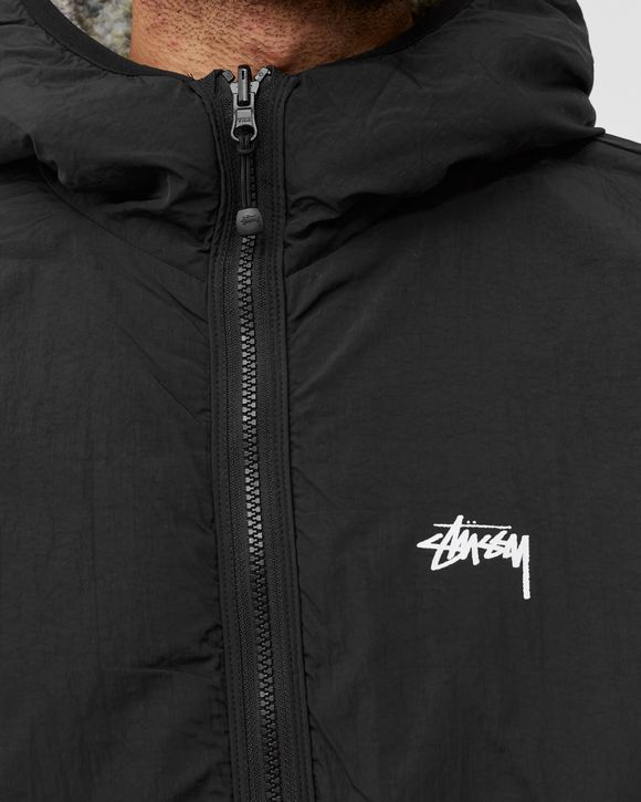 Stussy Snake Jacquard Sherpa Jacket Grey - GREY