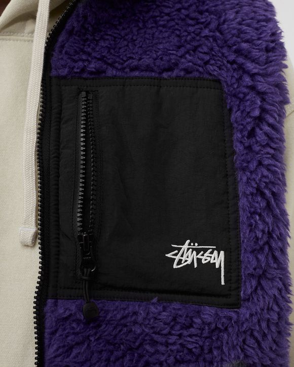 Stussy Sherpa Vest Purple | BSTN Store Stussy Sherpa Vest Purple | BSTN Store