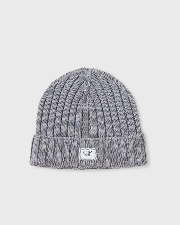 EXTRA FINE MERINO WOOL LOGO BEANIE