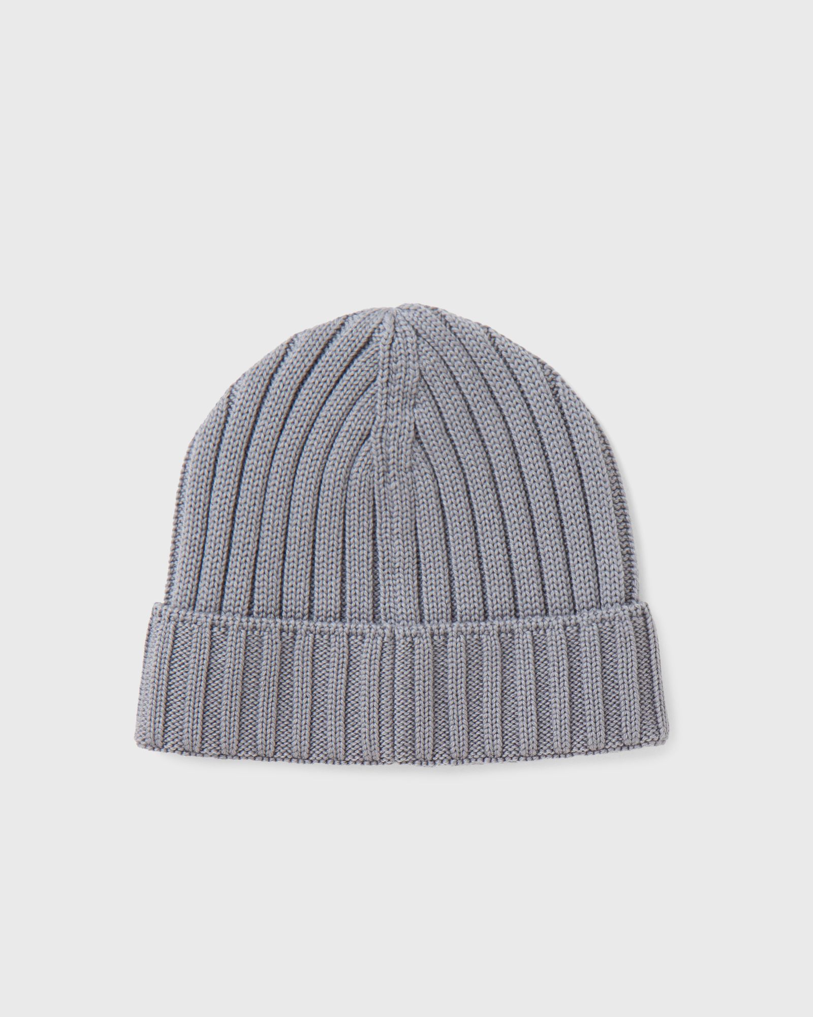 EXTRA FINE MERINO WOOL LOGO BEANIE