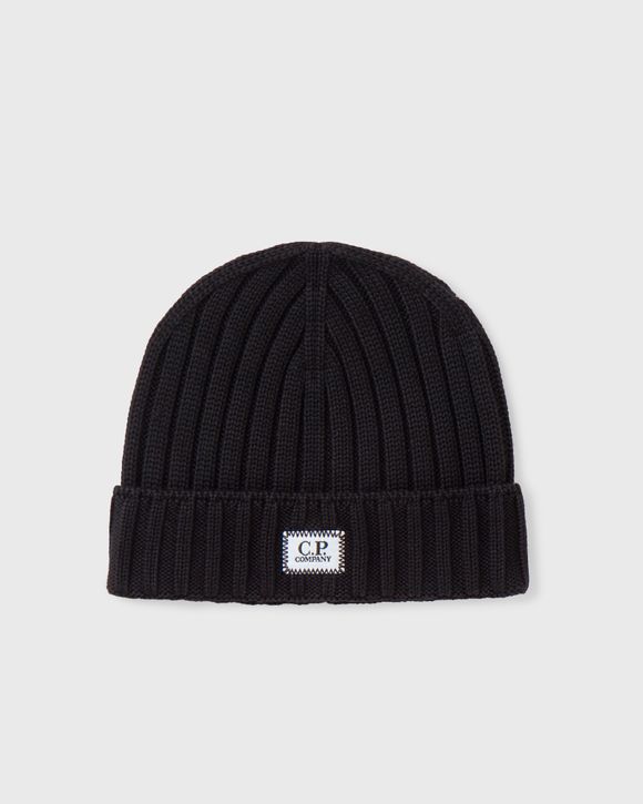 C.P. Company Accessories Knit Cap In Extrafine Merino Wool - Walnut