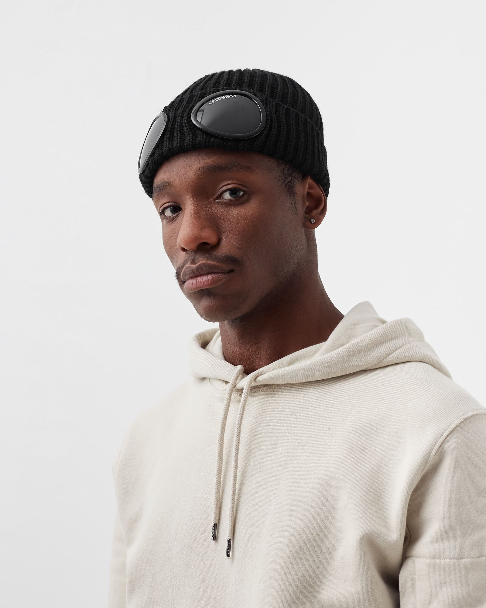 EXTRA FINE MERINO WOOL GOGGLE BEANIE