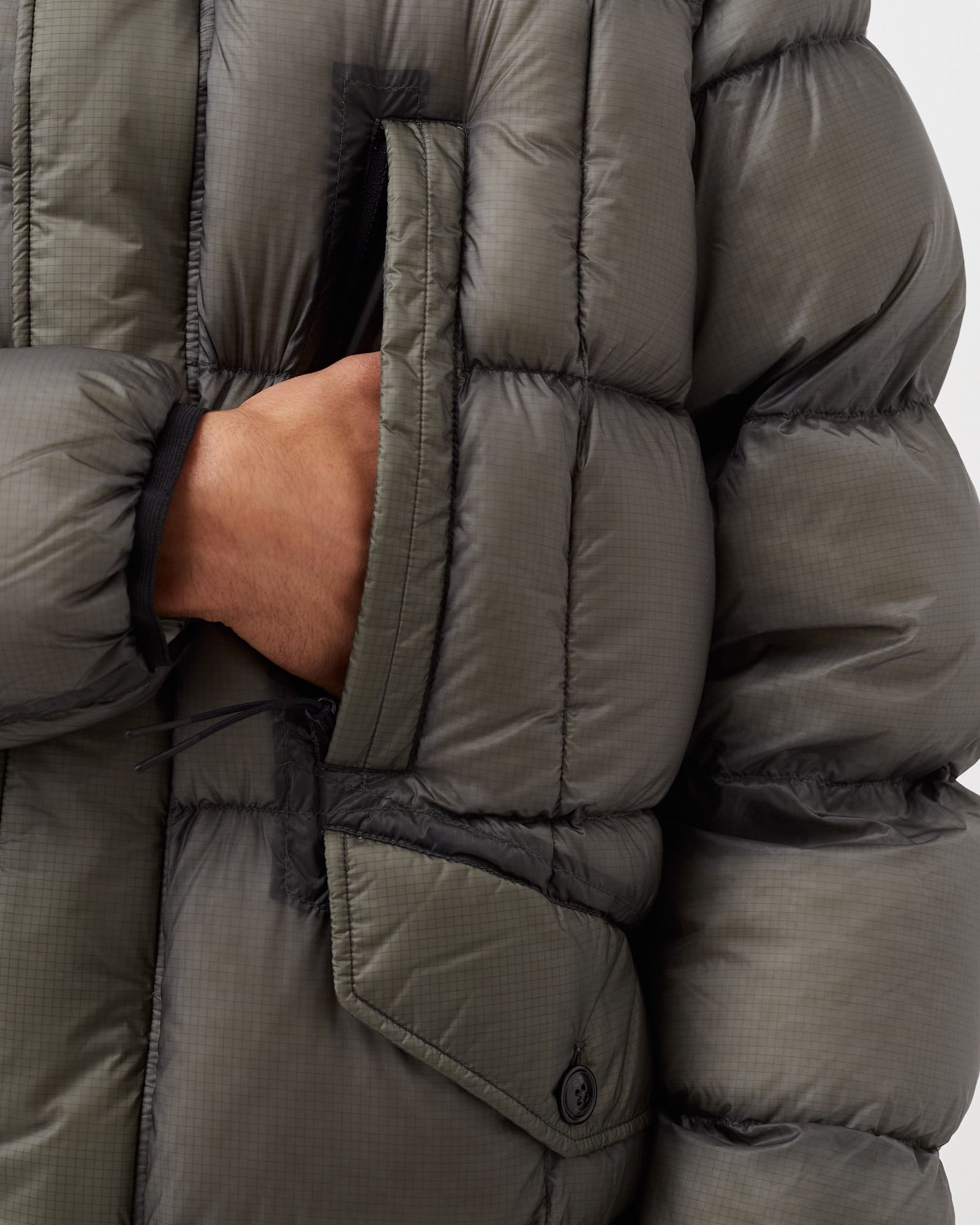 C.P. Company DD Shell Hooded Jacket Grey | BSTN Store