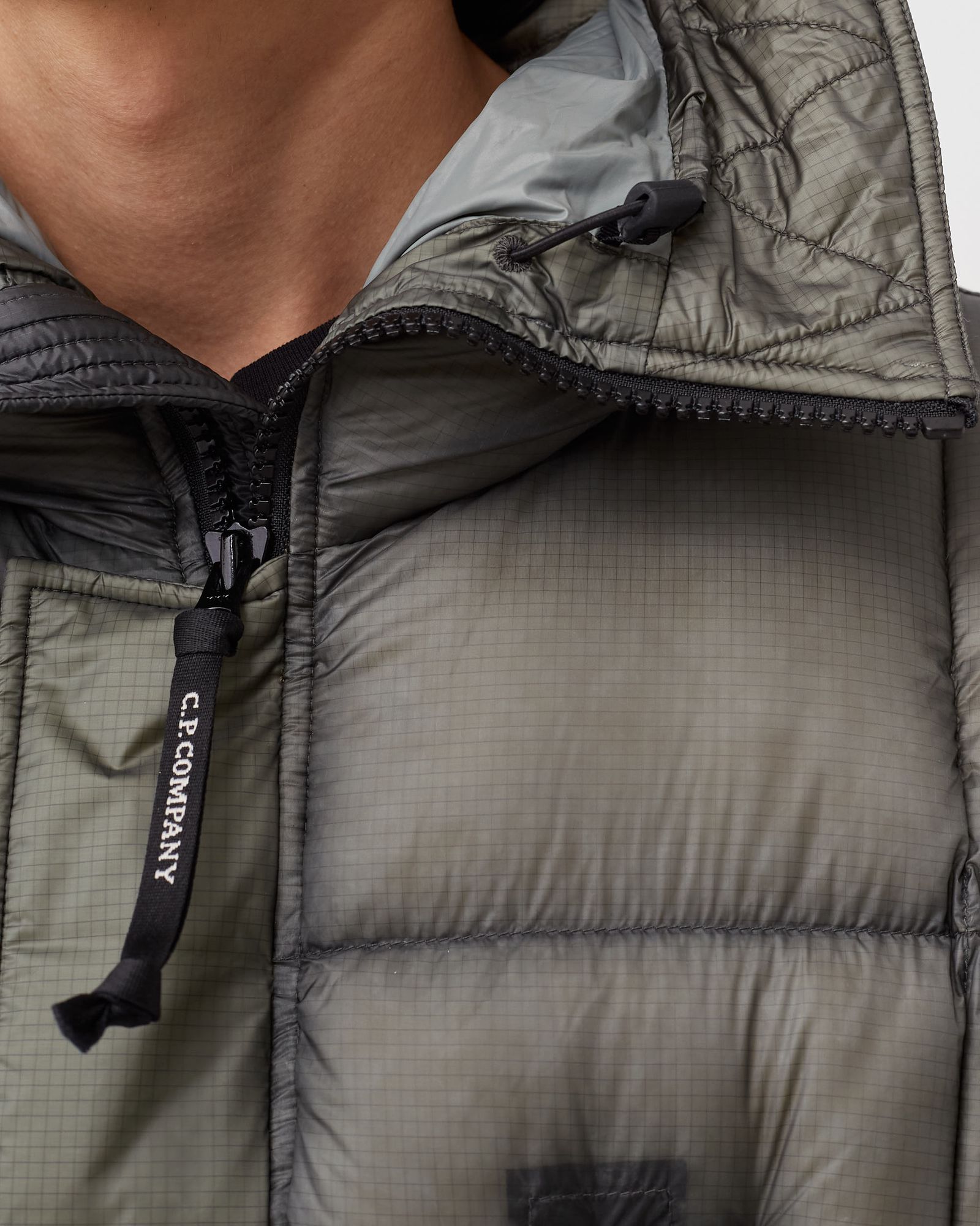 ジャケット・アウター C.P Company Gray Washed Hooded Coat C.P. Company jacket gray color 19CMOW008A110264A at PRM US