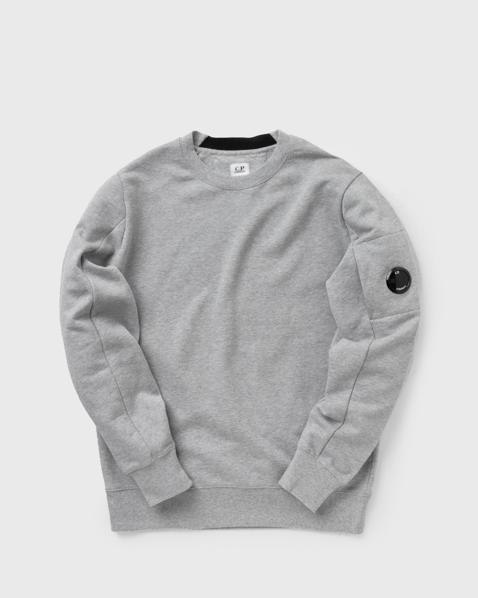 DIAGONAL RAISED FLEECE CREWNECK SWEATSHIRT