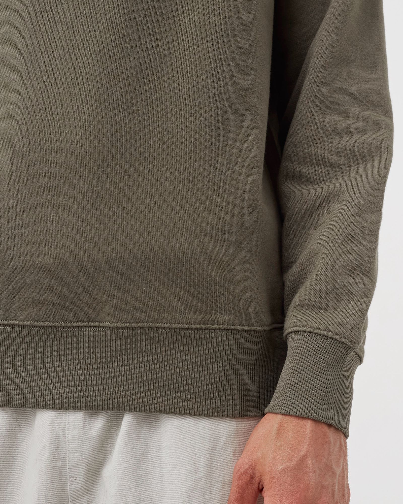 DIAGONAL RAISED FLEECE LOGO SWEATSHIRT