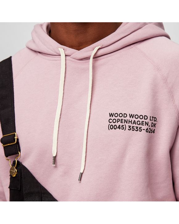 Wood Wood Fred Hoodie Purple Lilac