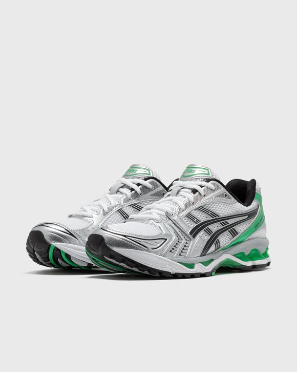 asics GEL-KAYANO 14 White - WHITE/MALACHITE GREEN