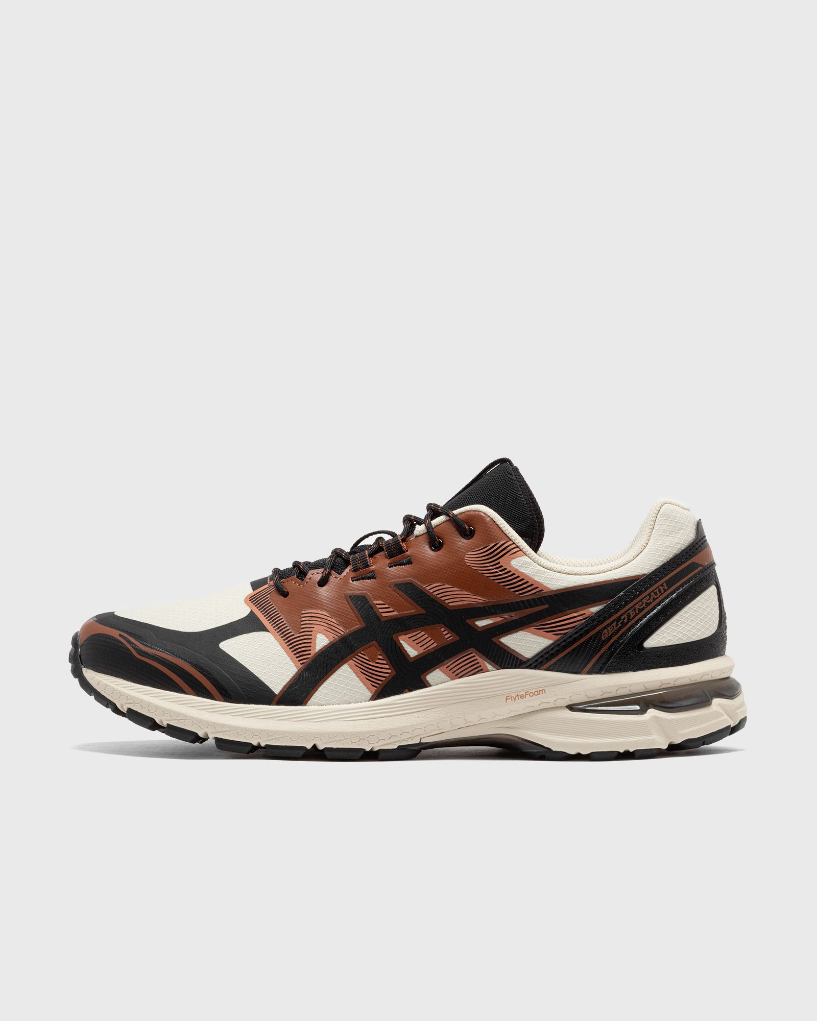 Asics GEL-TERRAIN men Lowtop brown|white in Größe:41,5