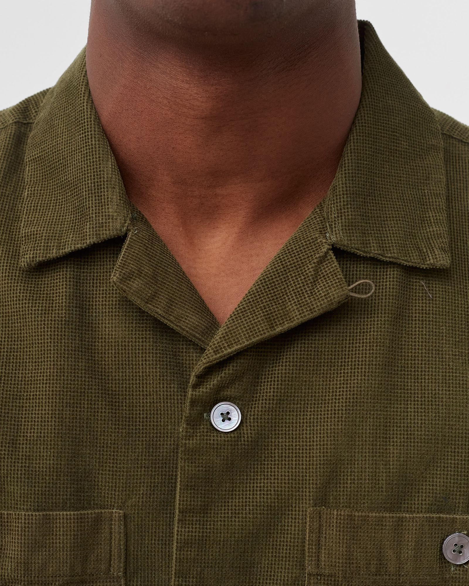 Dylan waffle corduroy shirt