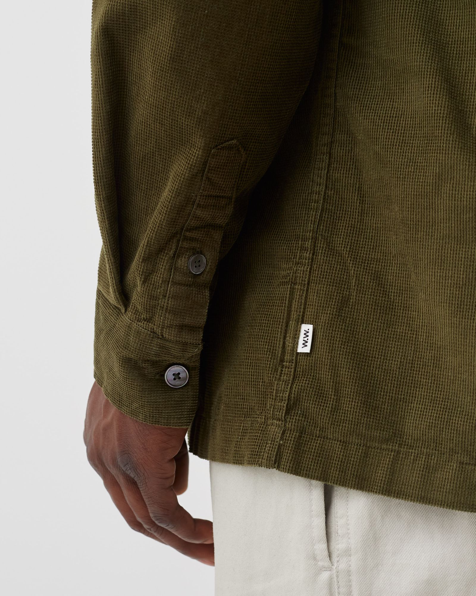 Dylan waffle corduroy shirt