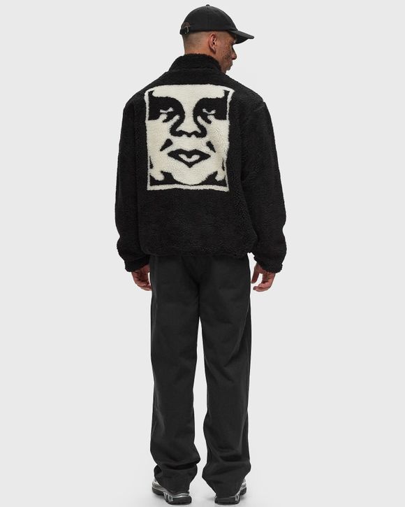 Icon face sherpa jacket