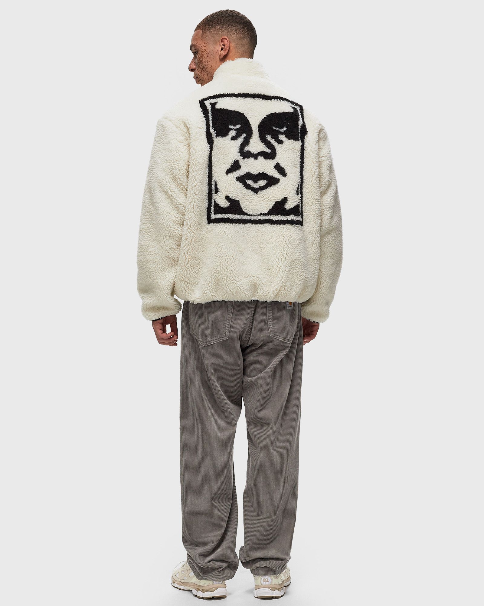 Icon face sherpa jacket