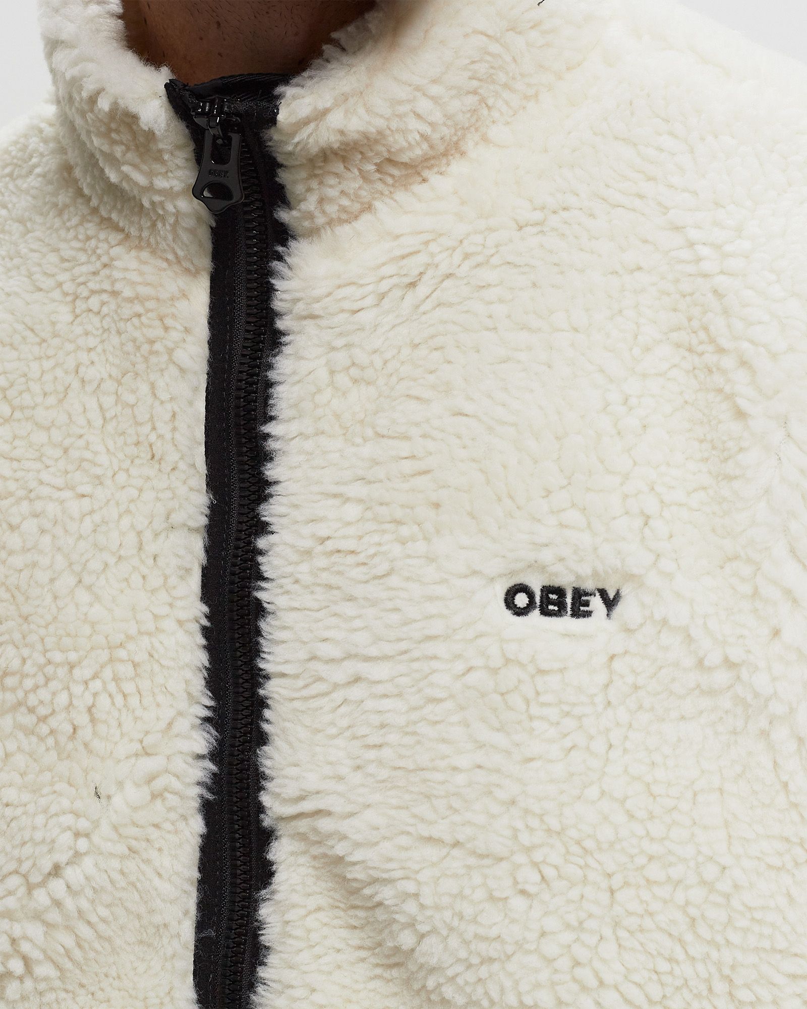 Icon face sherpa jacket