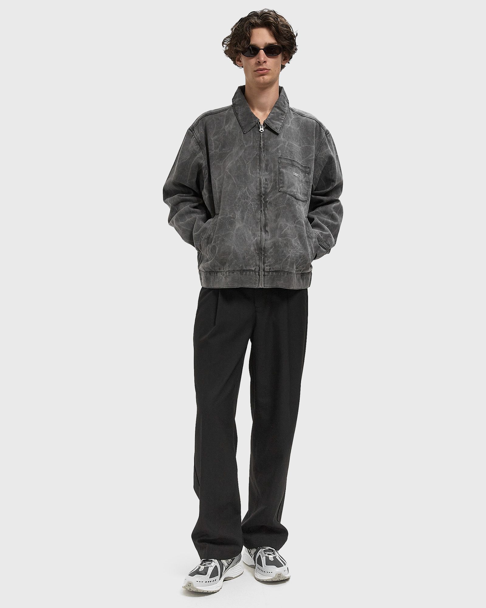Obey workman zip jacket