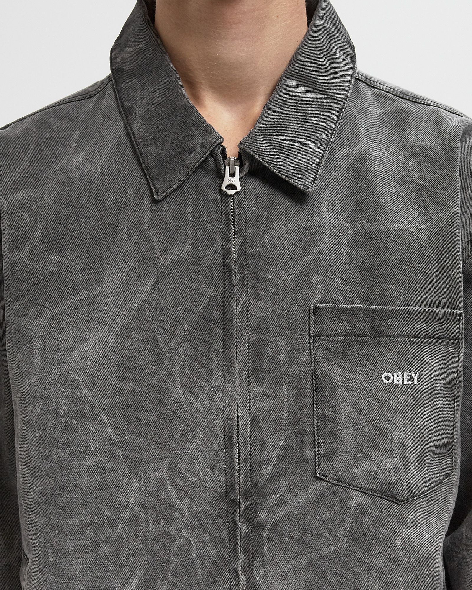 Obey workman zip jacket