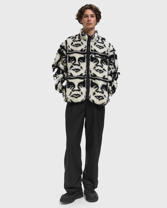 Thumbnail - Obey repeated icon sherpa jkt