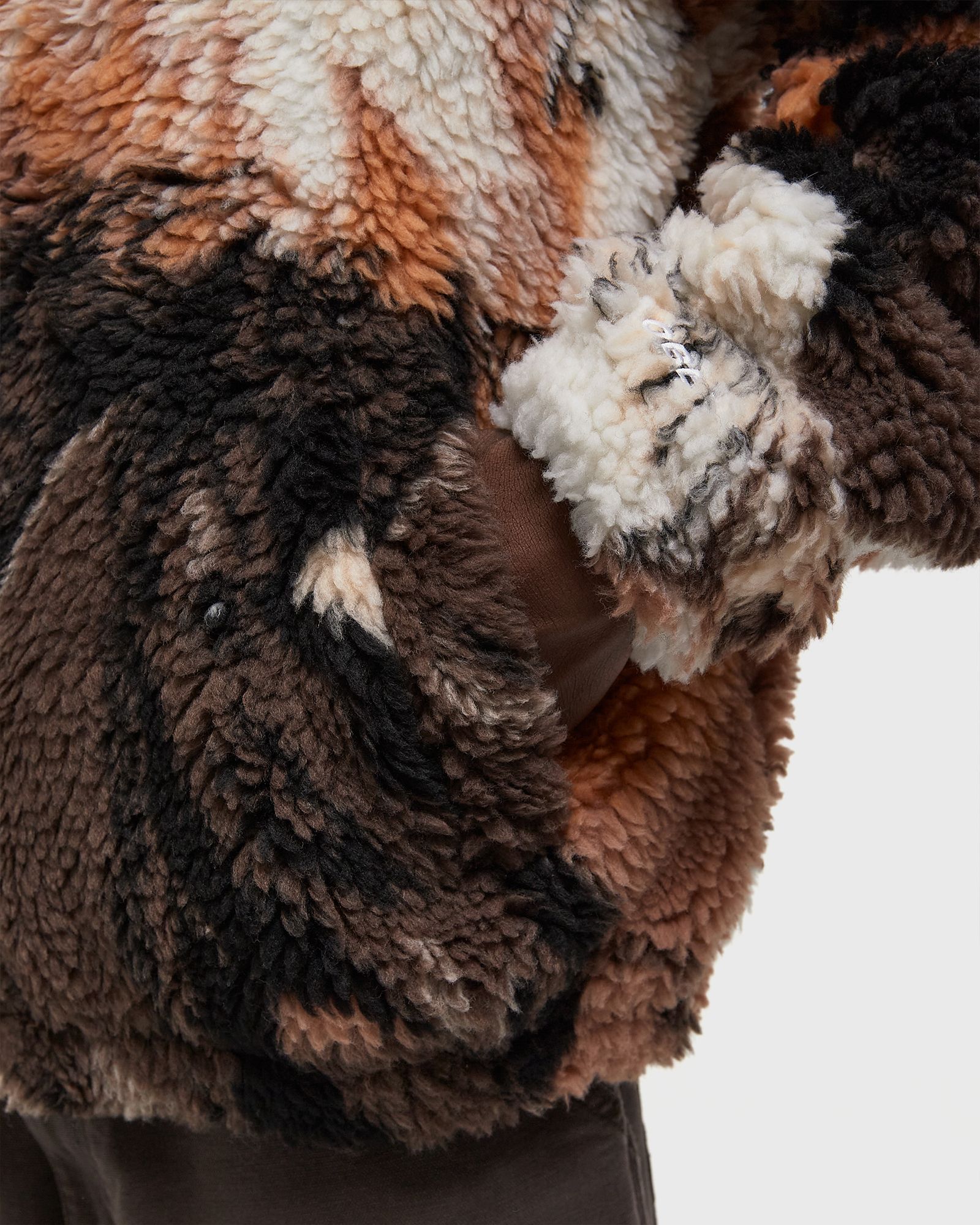 Obey horses sherpa jacket