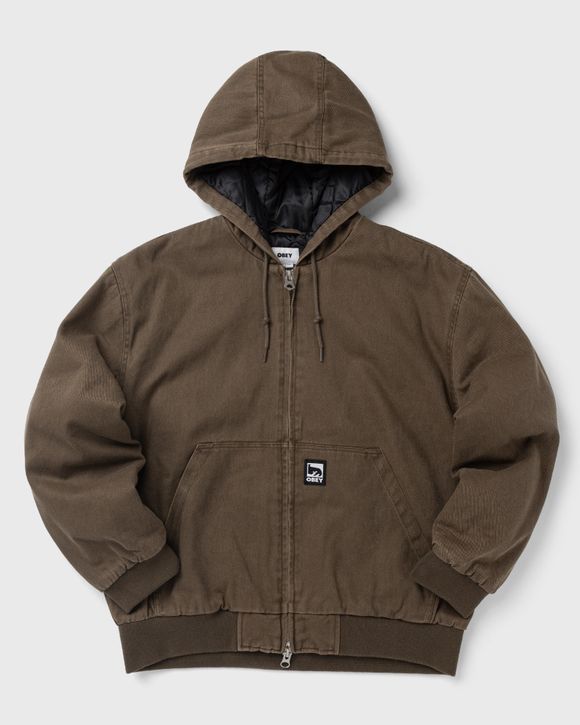Obey randy zip up hood