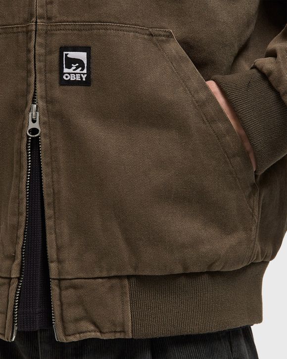 Obey randy zip up hood