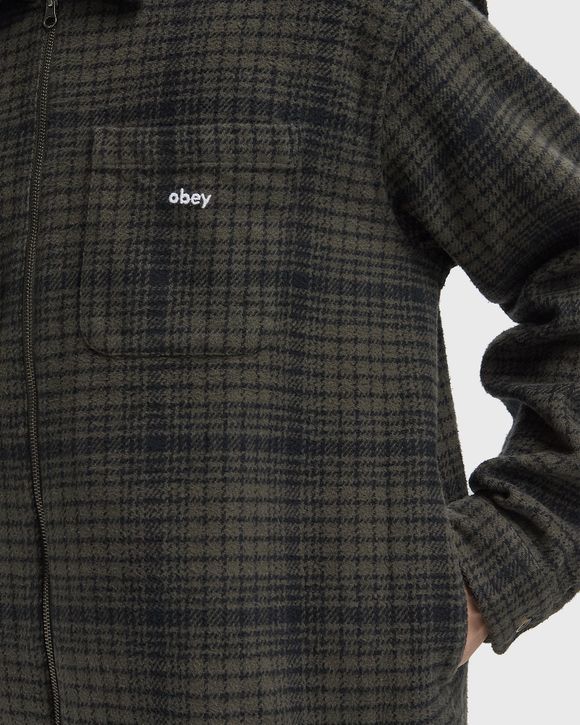 Parker zip shirt jacket