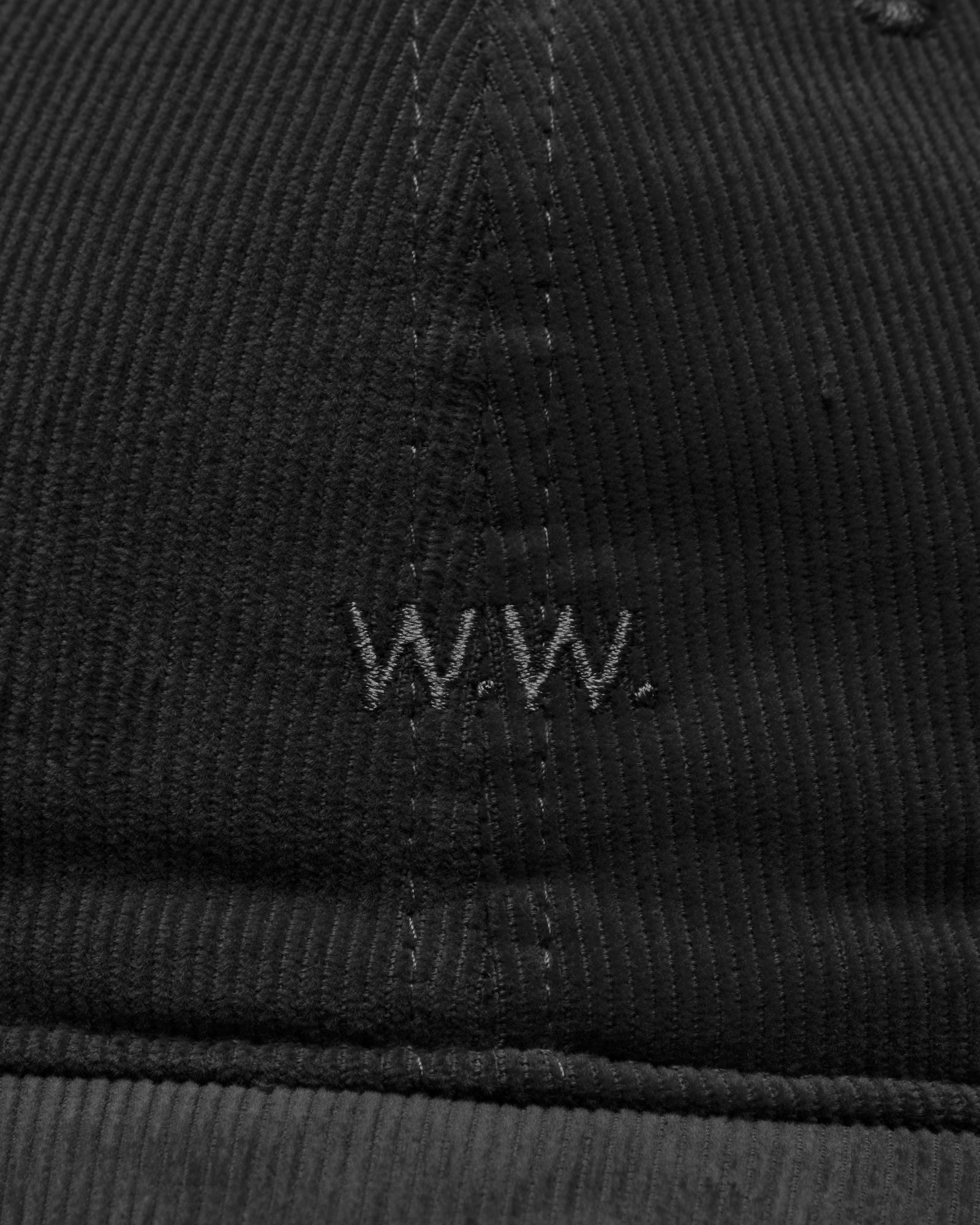 Low profile corduroy cap