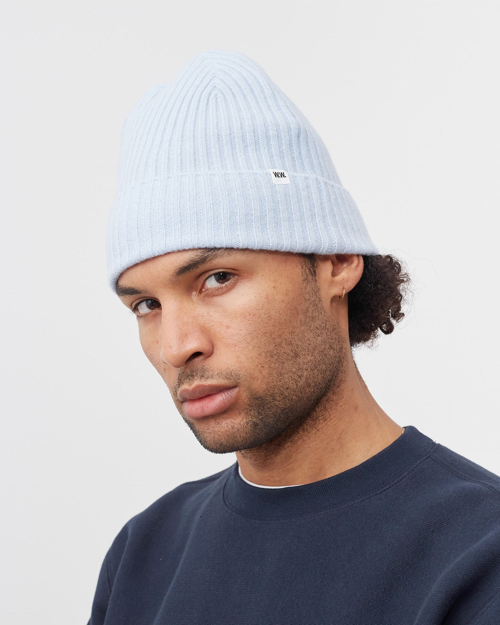 Luca Brushed Lambswool Beanie