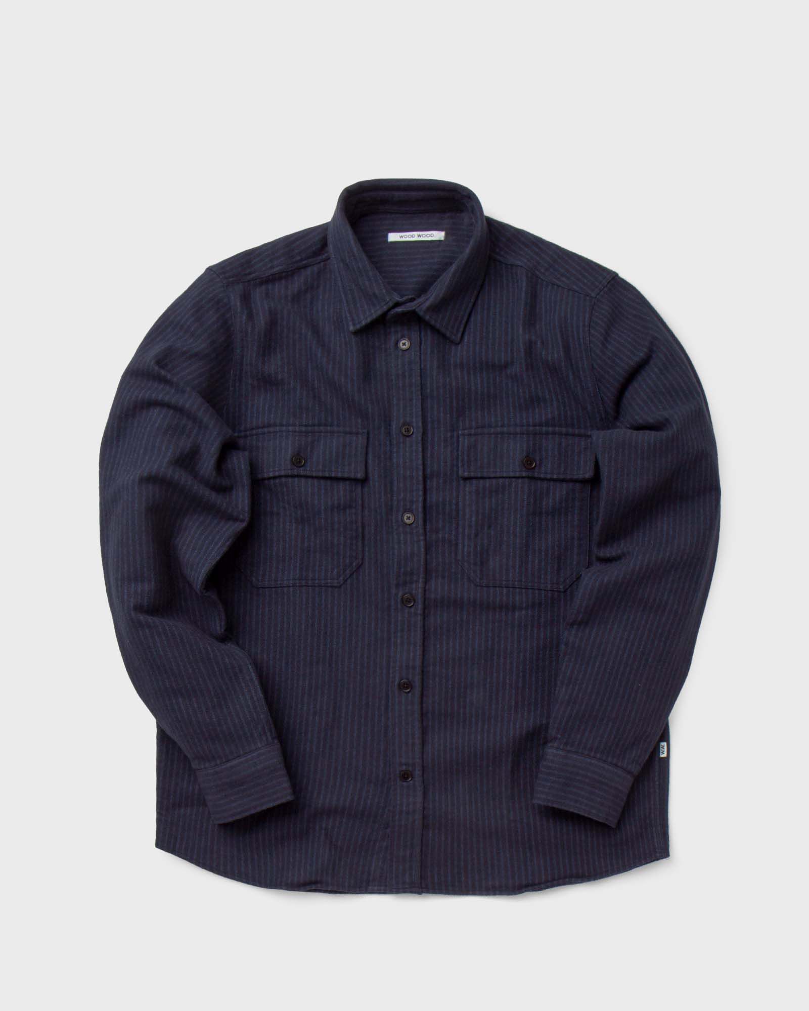 Avenir stripe flannel shirt