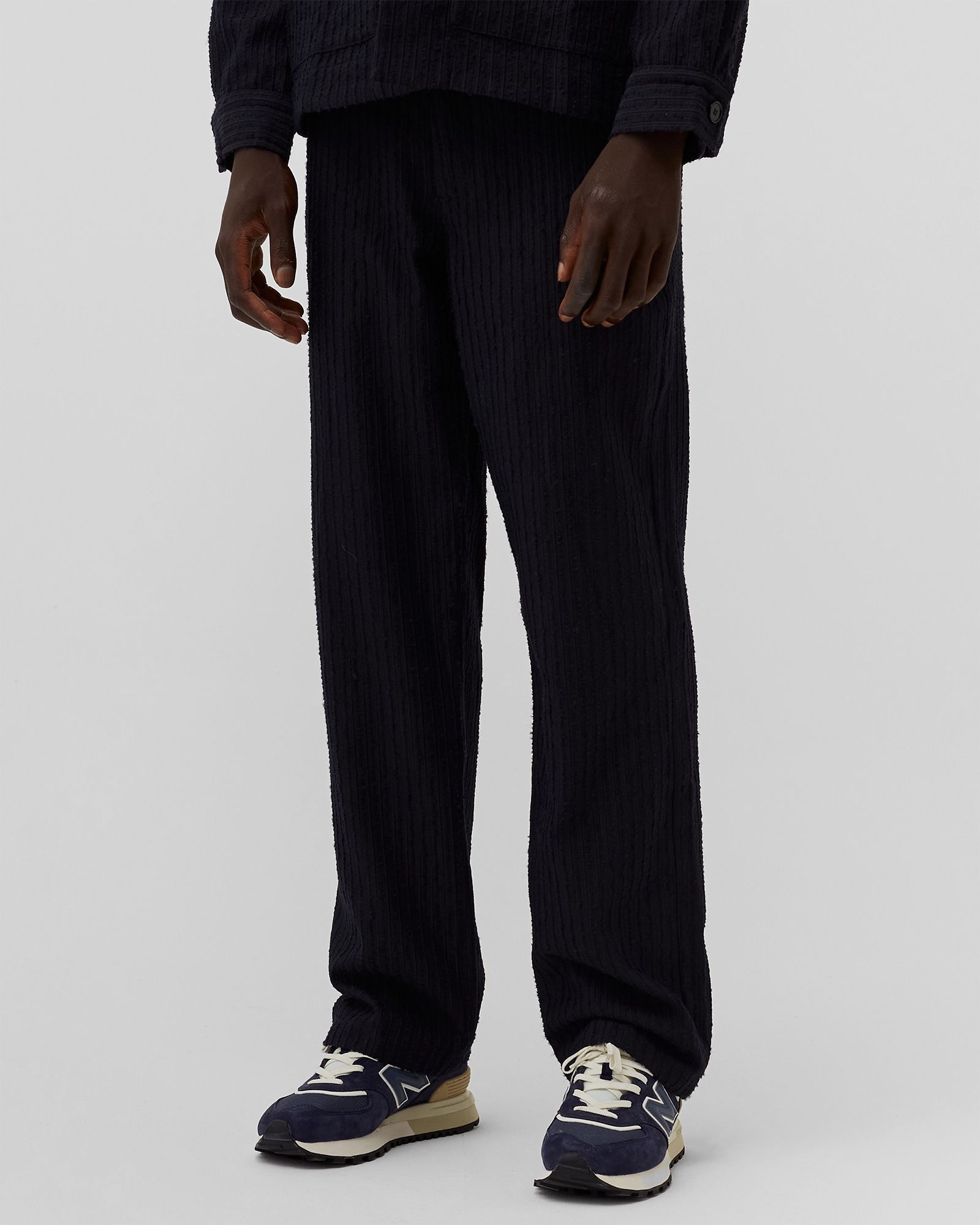Stefan boucle stripe trousers