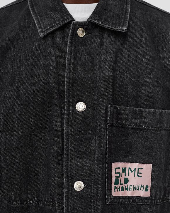 Fabian Collage denim overshirt