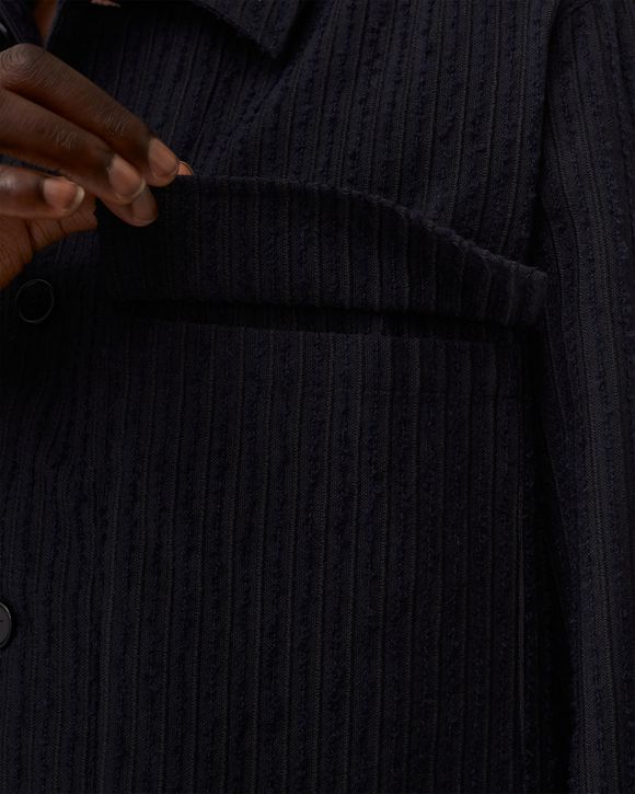 Jason boucle stripe shirt