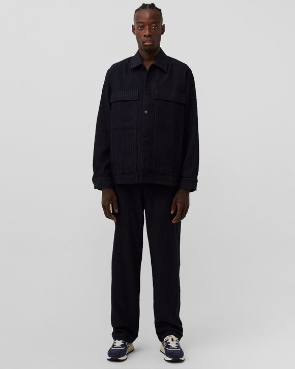 Jason boucle stripe shirt
