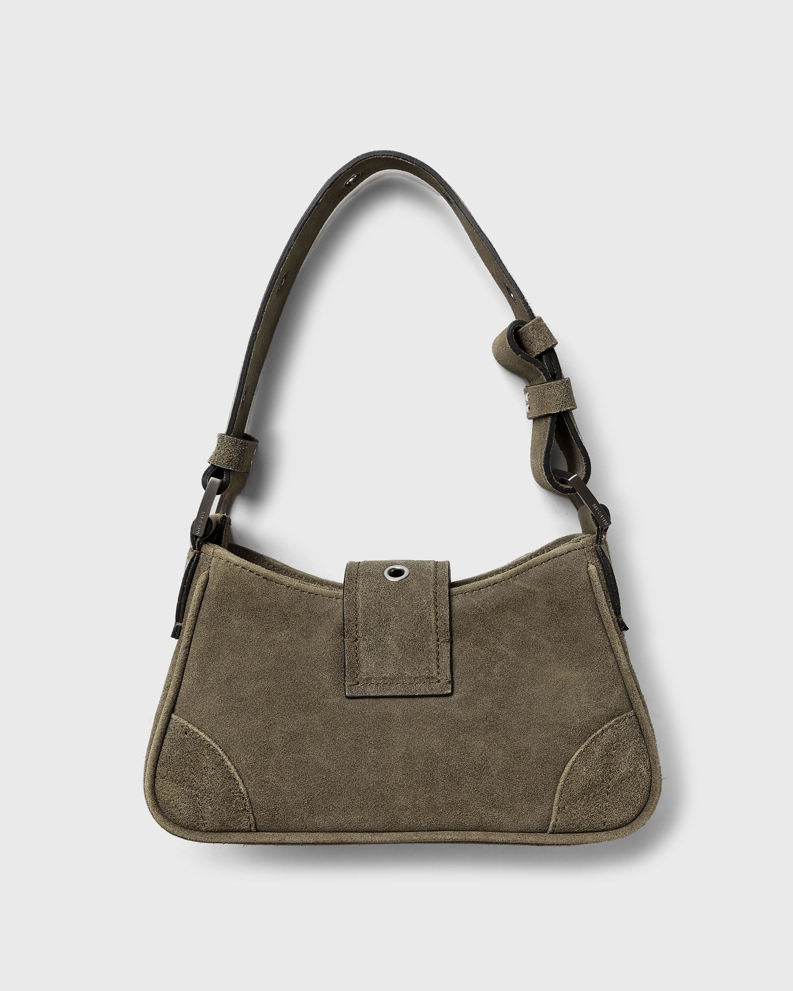 CRACKED LEATHER SMALL SHOULDER BAG