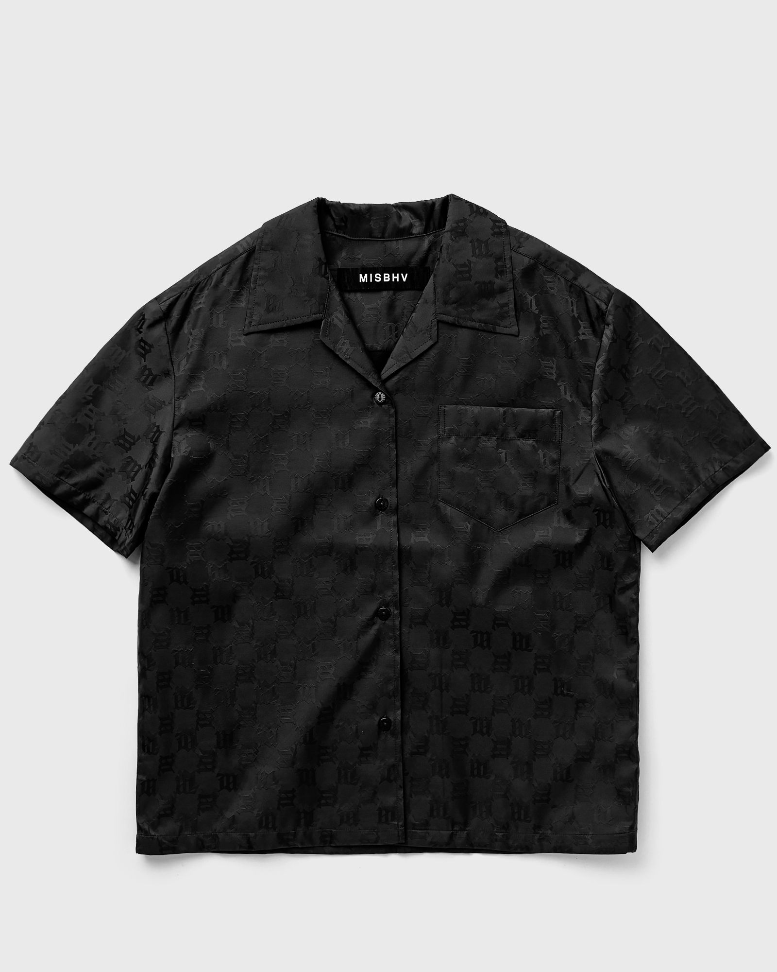 NYLON MONOGRAM CROPPED SHIRT