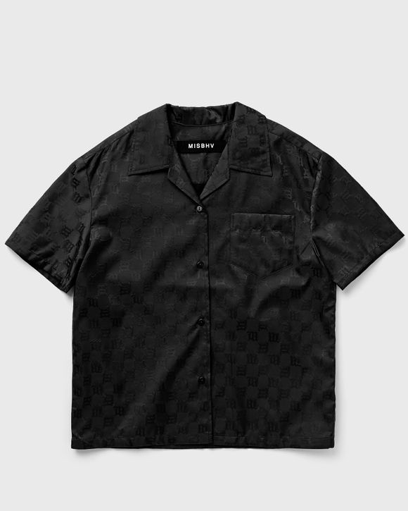 Monogram Nylon Shirt Black