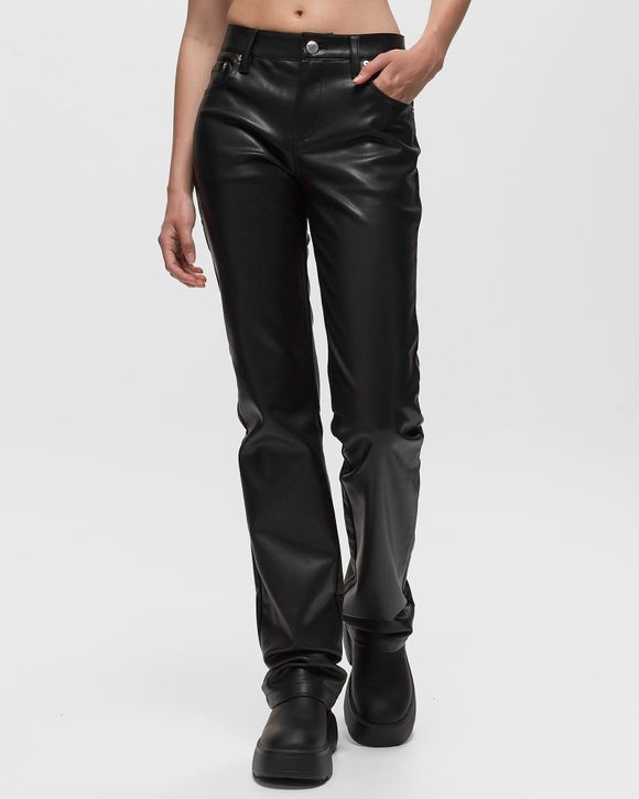VEGAN LEATHER TROUSERS