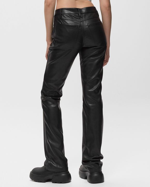 VEGAN LEATHER TROUSERS